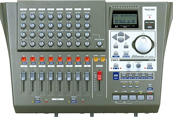 TASCAM DP01FX 8-Track Hard Disk Recorder with FX, Main