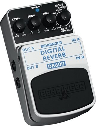 Behringer DR600 Digital Stereo Reverb Pedal, Main