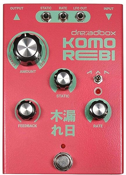 Dreadbox Komorebi Analog Chorus/Flanger Pedal, New, Action Position Back