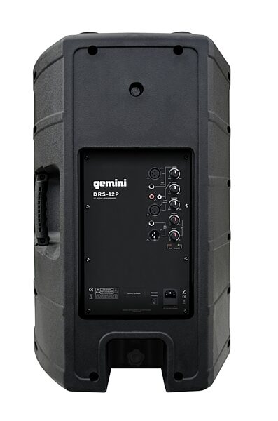 Gemini DRS12P Active Loudspeaker, Rear