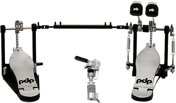 Pacific Drums DP712 Single Chain Double Bass Drum Pedal, With Pedal Pack, pack