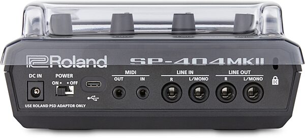 Decksaver Cover for Roland SP-404 MK2 Drum Machine, New, Action Position Back
