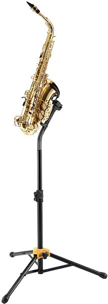 Hercules DS730B Auto Grip Extended Height Alto/Tenor Sax Stand, New, view