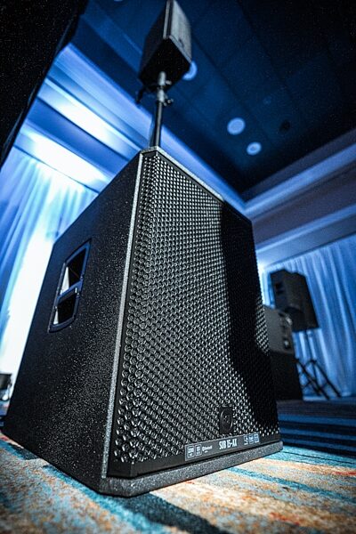 RCF NXL 14-A + SUB 15-AX Powered Loudspeaker System, Black, NXL 14-A SUB 15-AX In Use