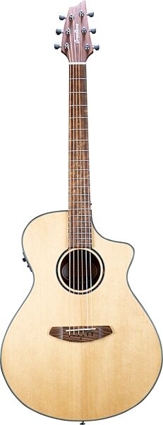 Breedlove ECO Discovery S Concert CE Acoustic-Electric Guitar, Action Position Back
