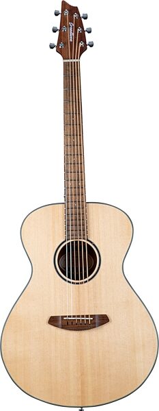 Breedlove ECO Discovery S Concert Sitka/Mahogany Acoustic Guitar, Left-handed, Action Position Back