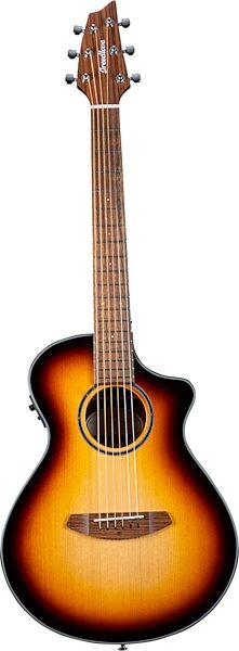 Breed ECO Discovery S Companion CE Travel Acoustic Guitar, Action Position Back