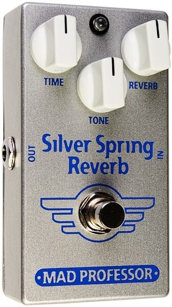 Mad Professor Silver Spring Reverb Pedal, Angle
