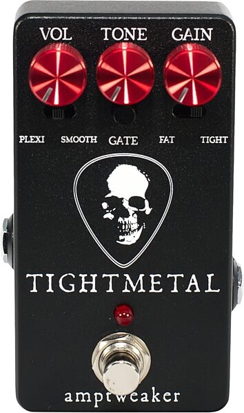 Amptweaker Tight Metal High Gain Distortion Pedal, Action Position Back