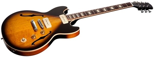 Gibson Midtown Standard P90 Electric Guitar (with Case), Vintage Sunburst Closeup