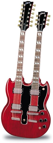 Gibson EDS1275 Double Neck Electric Guitar (with Case), Heritage Cherry
