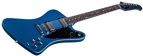 Gibson 2017 Firebird T Electric Guitar (with Gig Bag), Pelham Blue Closeup