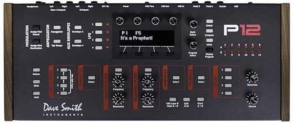 Dave Smith Prophet 12 Module Desktop Synthesizer, Main