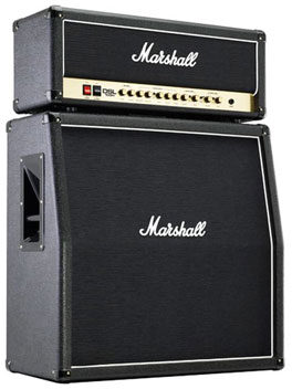 Marshall DSL100 Head and JCM1960A Cabinet Guitar Amplifier Half Stack, Main