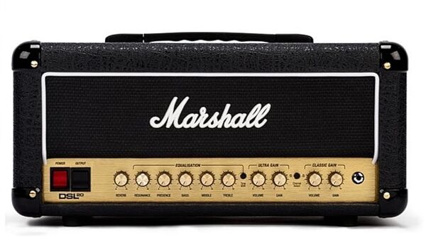 Marshall DSL20HR Guitar Amplifier Head (20 Watts), New, Main