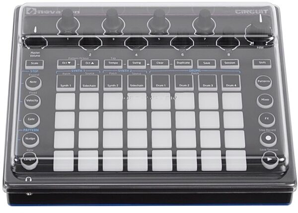 Decksaver Limited Edition Cover for Novation Circuit, Top