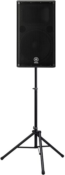 Yamaha DSR115 Powered PA Speaker (1300 Watts, 1x15"), On Stand (Stand NOT Included)