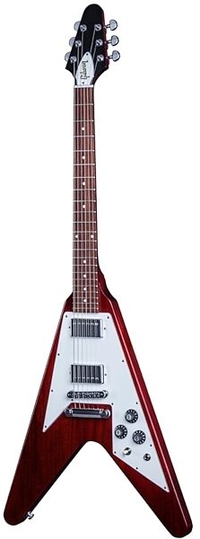 Gibson Limited Edition Flying V Electric Guitar (with Case), Heritage Cherry