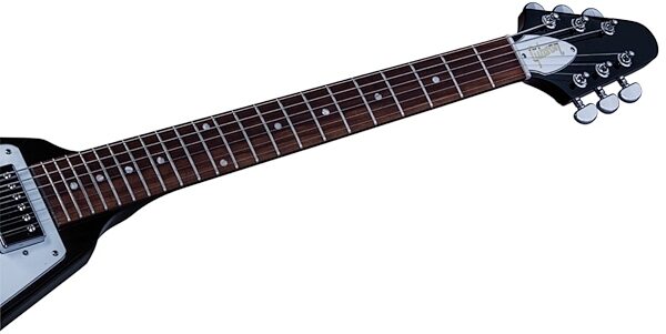Gibson Limited Edition Flying V Electric Guitar (with Case), Vintage Sunburst Neck
