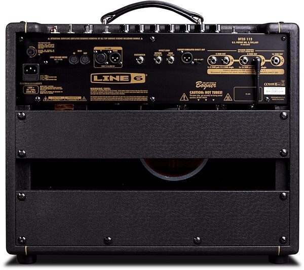 Line 6 DT25 Guitar Combo Amplifier, 25 Watts, Back