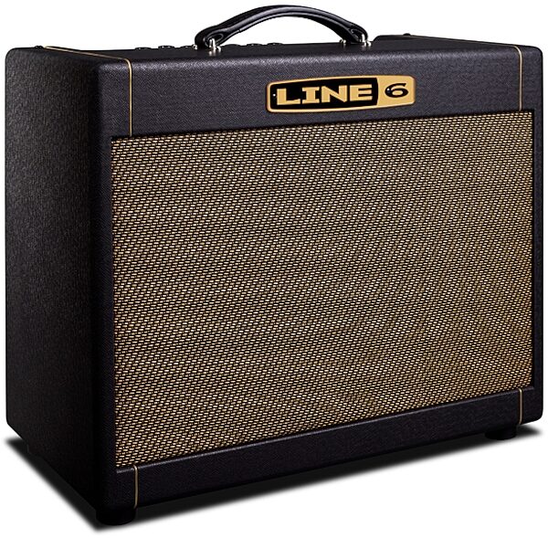 Line 6 DT25 Guitar Combo Amplifier, 25 Watts, Angle