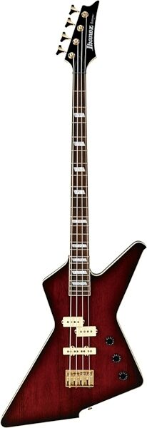 Ibanez DTB400 Destroyer Electric Bass, Ruby Brown Burst