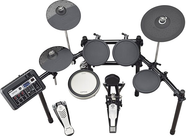 Yamaha DTX6K-X Electronic Drum Set, New, Main with all components Front