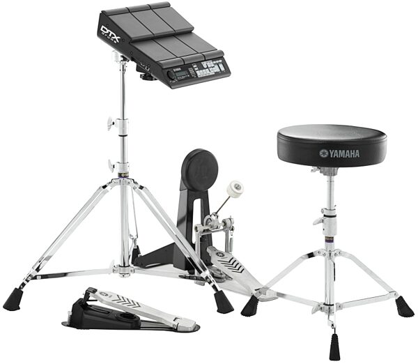 Yamaha DTX-Multi 12-Trigger Multi-Percussion Electronic Drum Pad, With Mount and Stand, Setup Example 1