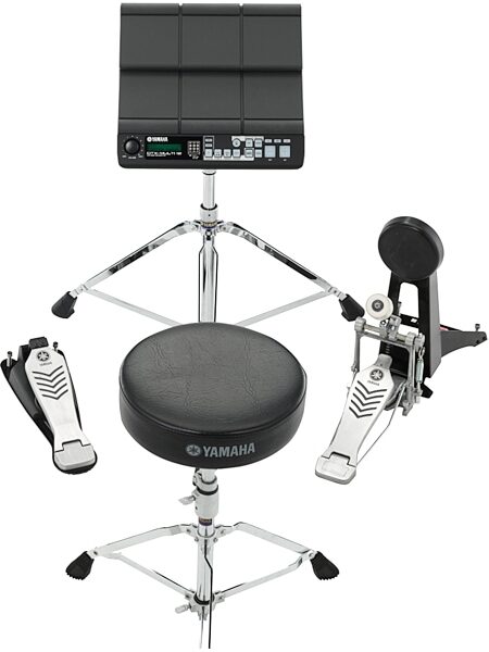 Yamaha DTX-Multi 12-Trigger Multi-Percussion Electronic Drum Pad, With Mount and Stand, Setup Example 2