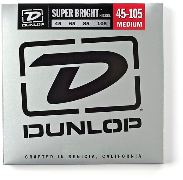 Dunlop Super Bright Electric Bass Strings, Medium