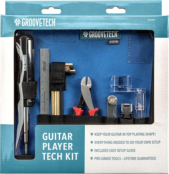 GrooveTech GTGTR1 Guitar Player Tech Kit, New, Action Position Back