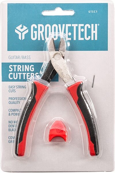 GrooveTech GTSC1 Guitar and Bass String Cutters, New, Action Position Back