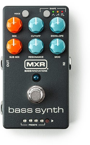 MXR MB301 Bass Synthesizer Pedal, New, Action Position Back