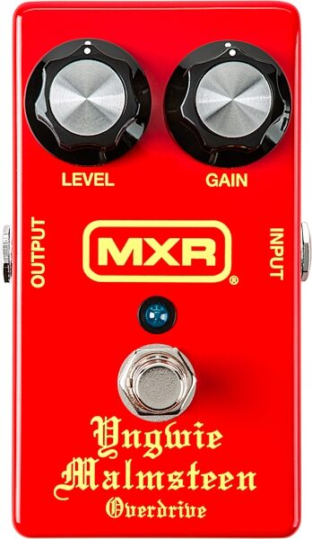 MXR YJM308 Yngwie Malmsteen Overdrive Pedal, Blemished, Action Position Back