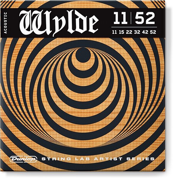 Dunlop Zakk Wylde Acoustic Guitar Strings, ZWAP1152, Action Position Front