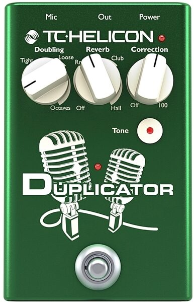 TC-Helicon Duplicator Vocal Double Tracking Effect Pedal, Main