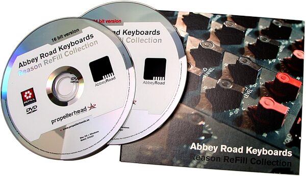 Propellerhead Abbey Road ReFill Collection (Macintosh and Windows), DVD set