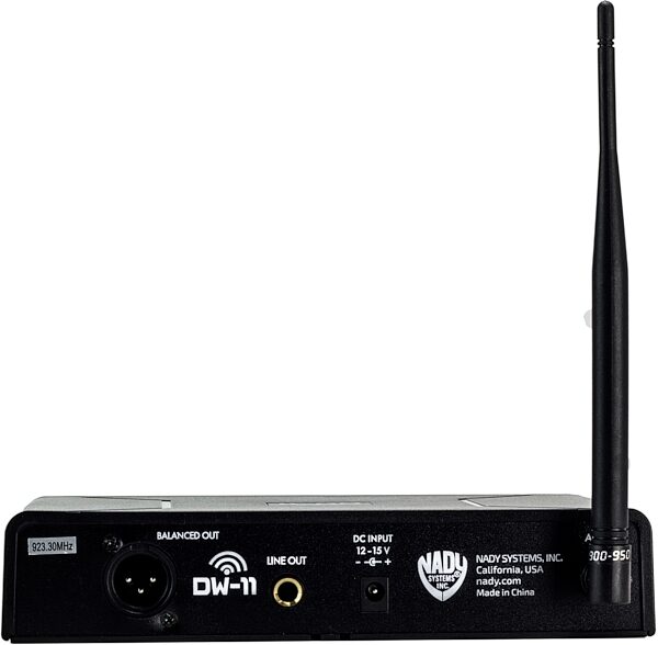 Nady DW-11 Single Transmitter Digital Wireless Headset System, Action Position Back