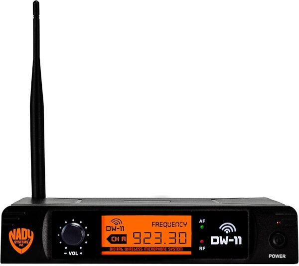 Nady DW-11 Single Transmitter Digital Wireless Lavalier System, Action Position Back