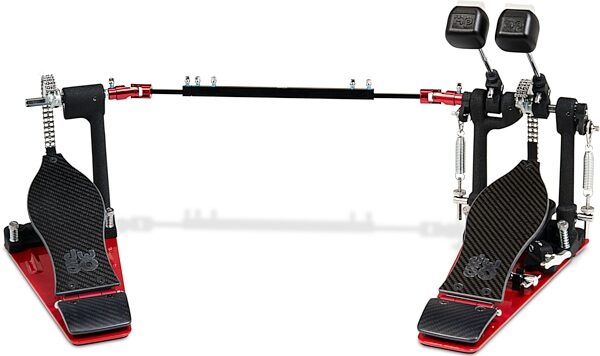 Drum Workshop 50th Anniversary Limited Edition 5000 Series Double Bass Drum Pedal, Action Position Back