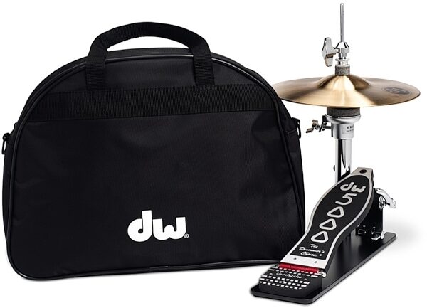 Drum Workshop 5500 Low Boy Hi-Hat Pedal with Cymbals, Alt