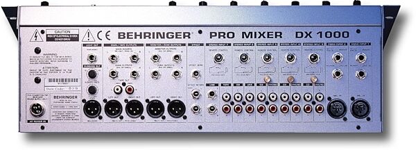 Behringer DX1000 Pro Mixer, Rear