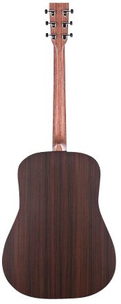 Martin DX1RAE X Series Dreadnought Acoustic-Electric Guitar, Back