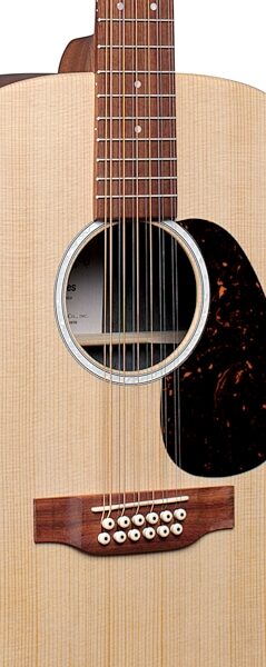 Martin D-X2E Acoustic-Electric Guitar, 12-String (with Gig Bag), Serial #2768423, Blemished, Action Position Back
