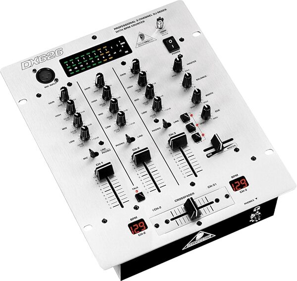 Behringer DX626 3-Channel DJ Mixer, Main