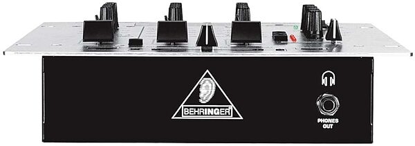 Behringer DX626 3-Channel DJ Mixer, Front