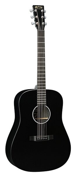 Martin DXAE X Series Dreadnought Acoustic-Electric Guitar, Black