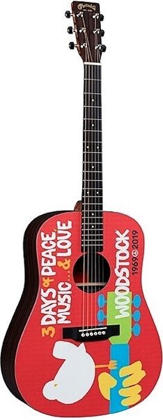 Martin DX Woodstock 50th Anniversary Acoustic Guitar, Main