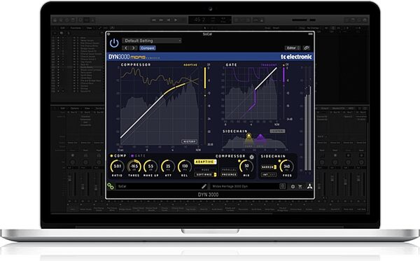 TC Electronic DYN 3000-DT Dynamics Channel Desktop Controller and Plug-in Software, Plug-in Software