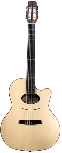 Kremona Daimen Nylon Classical Acoustic-Electric Guitar (with Case), Main